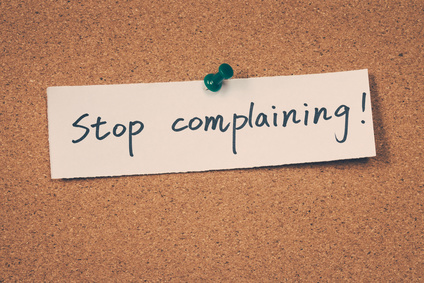 Stop Complaining, Start Changing